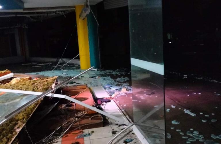 Elizabeth Mall Cebu aftermath of Typhoon Rai 'Odette'