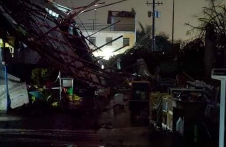 Mandaue City Hospital Cebu aftermath of Typhoon Rai 'Odette'