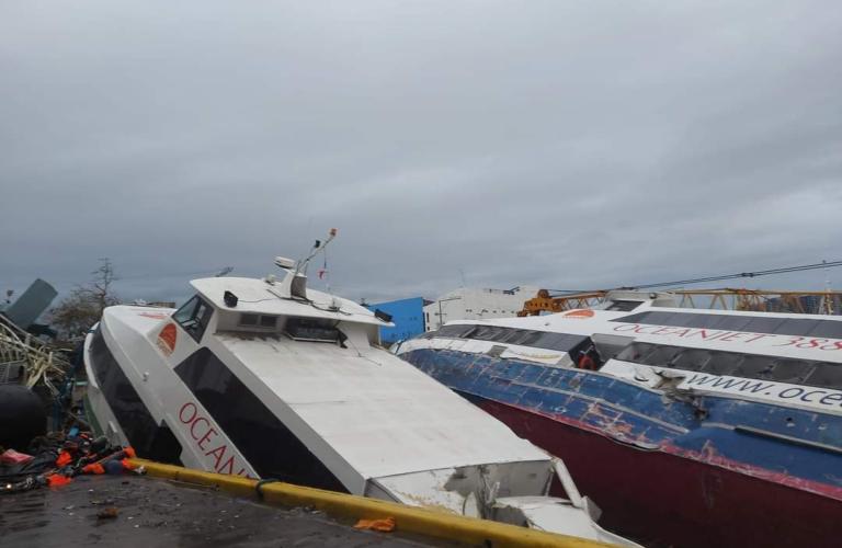 Pier 1 Cebu, City after Typhoon Rai 'Odette'