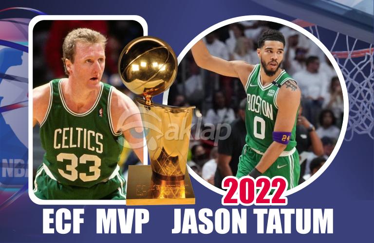 Boston Celtics ECF Champions 2021-2022 season, Tatum grab first Larry Bird Conference Finals MVP Trophy