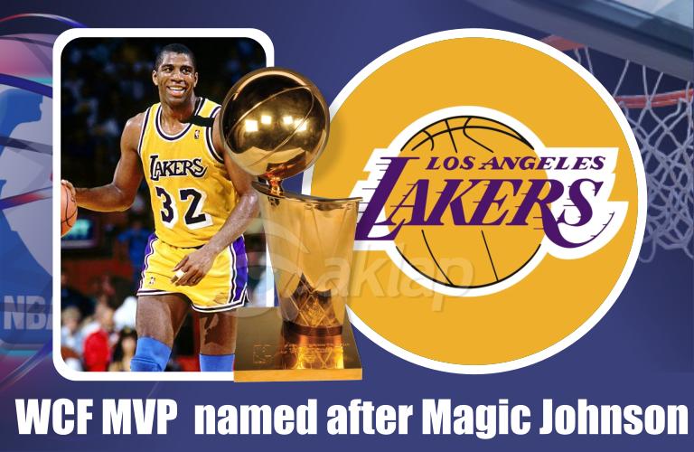 The NBA new look trophies Eastern Conference Champion named after Magic Johnson
