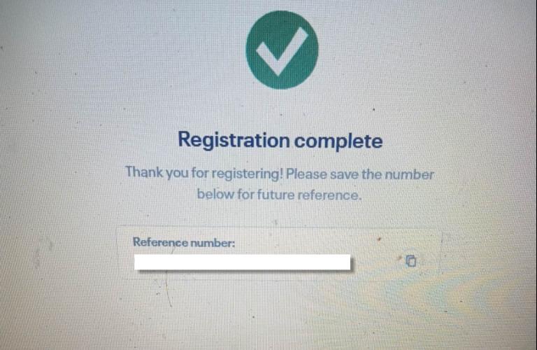 Simcard Registration successfully done for my Globe Account