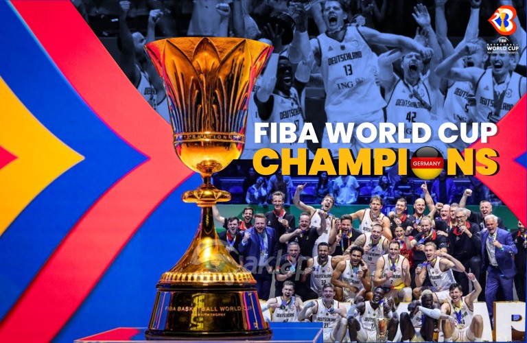 Germany won First Fiba World Cup Title in Manila, Philippines, Unbeaten run of Germany in Fiba World Cup 2023