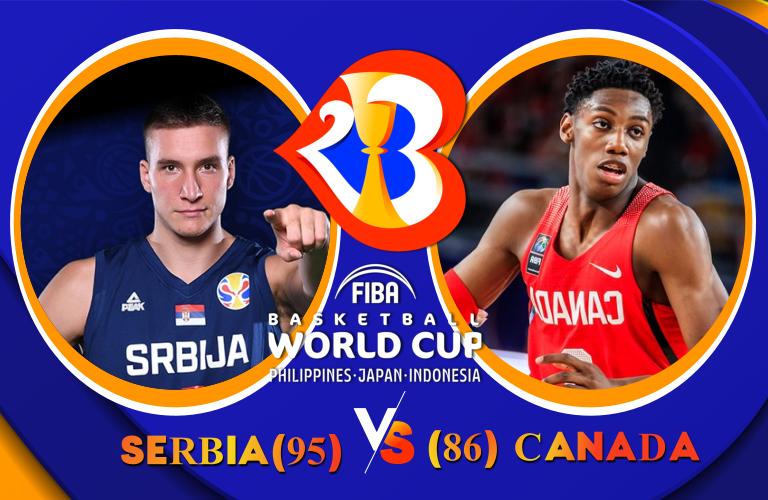 Serbia defeated Canada in Fiba World Cup Semis